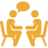 talking